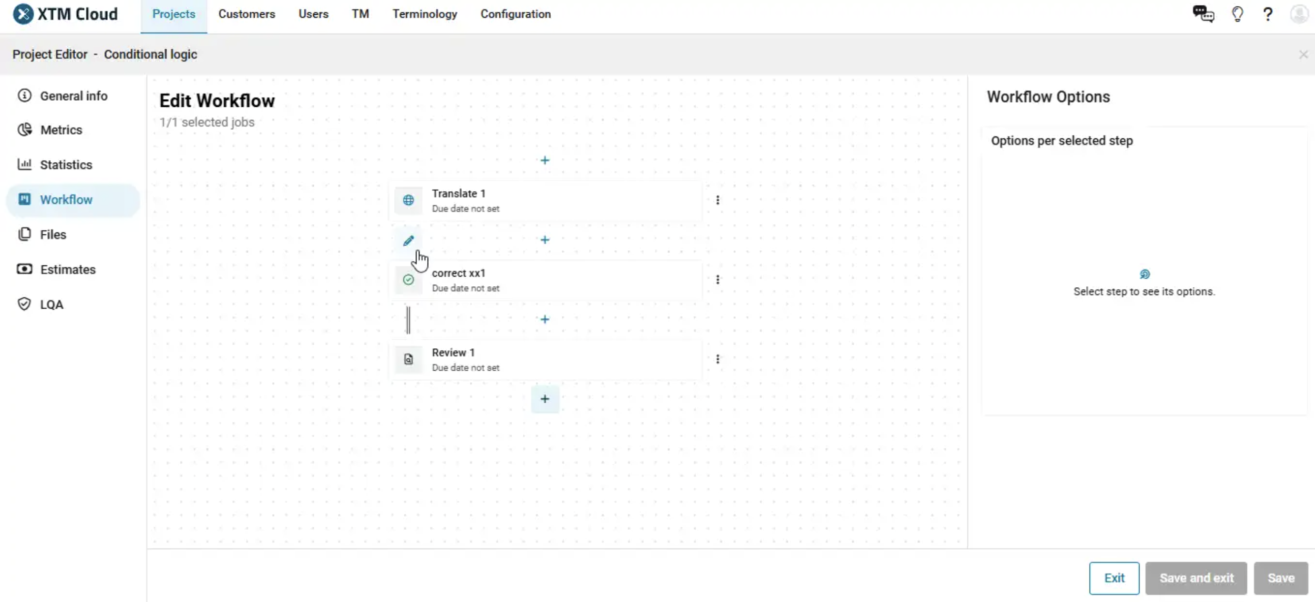 XTM Cloud automated workflows