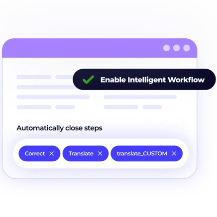 software localisation process - intelligent workflow