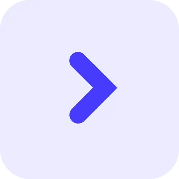 XTM TMS productpictogram met vette pijl naar rechts op violet paneel