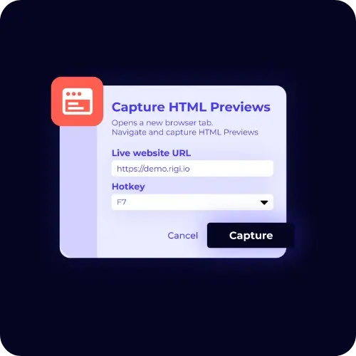 Rigi HTM preview window graphic