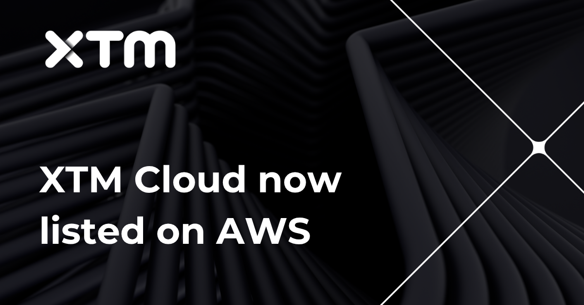 XTM Cloud on AWS Marketplace | Enterprise localisation